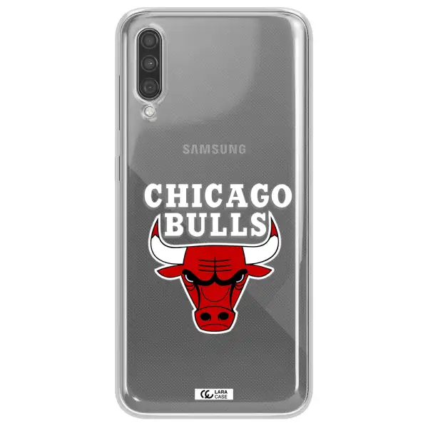 Chicago Bulls Samsung A30S Clear TPU Case