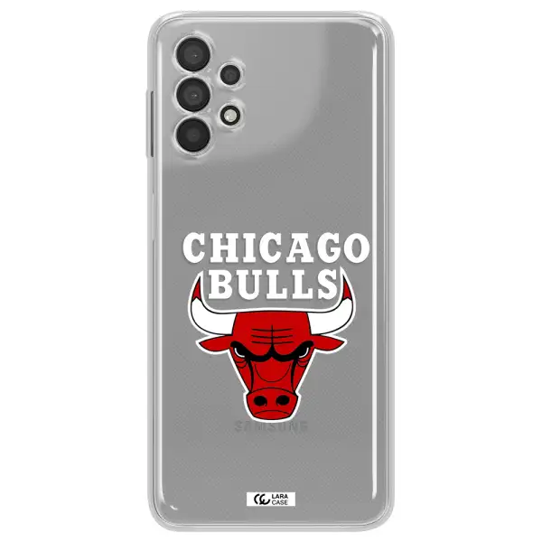 Chicago Bulls Samsung A32 Clear TPU Case