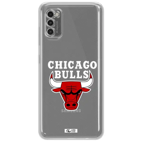 Chicago Bulls Samsung A41 Clear Tpu Case
