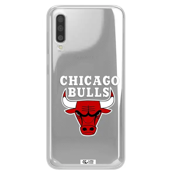Chicago Bulls Samsung A50 Clear TPU Case
