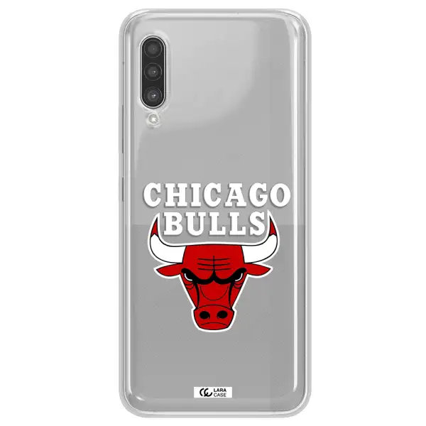 Chicago Bulls Samsung A90 Clear TPU Case