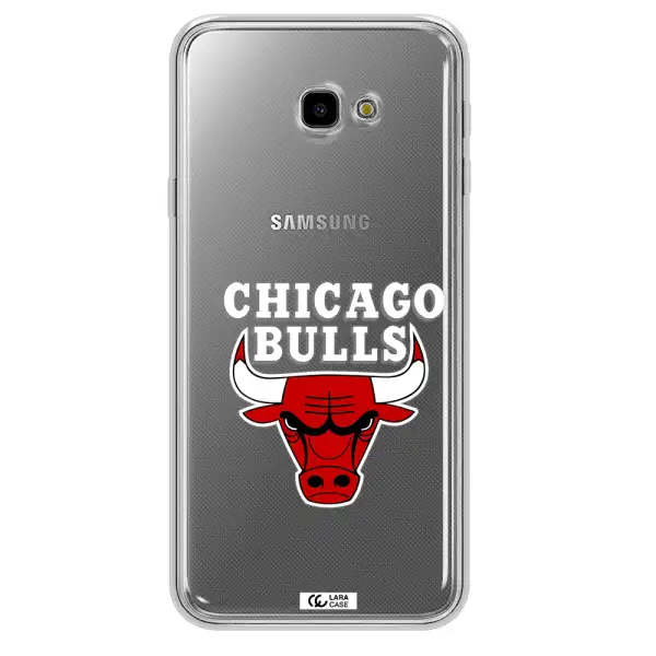 Chicago Bulls Samsung J4 Plus Clear TPU Case