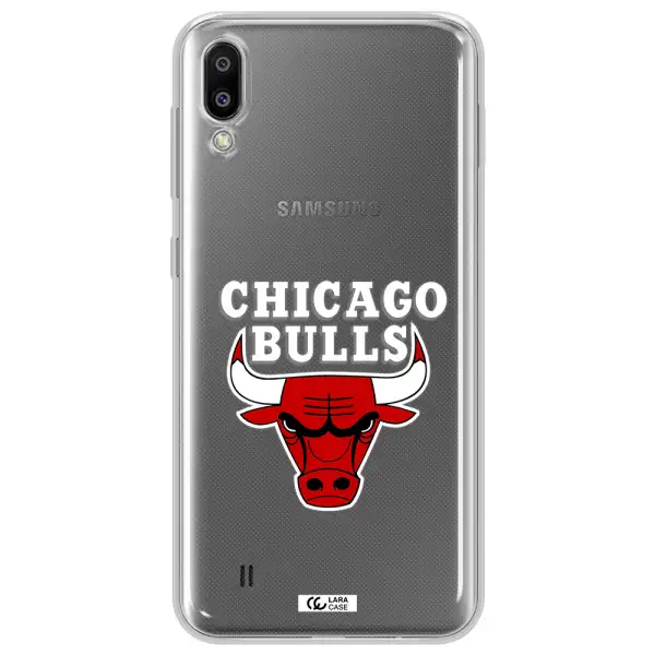 Chicago Bulls Samsung M10 Clear TPU Case