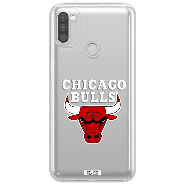 Chicago Bulls Samsung M11 Clear TPU Case