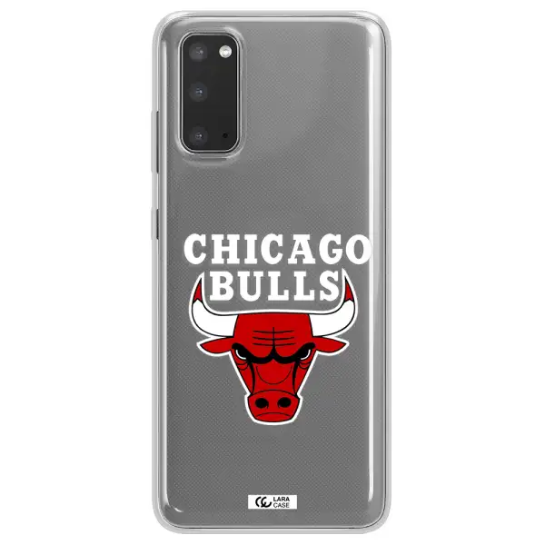 Chicago Bulls Samsung S20 Clear TPU Case