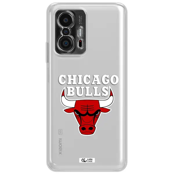 Chicago Bulls Xiaomi 11T Clear Tpu Case