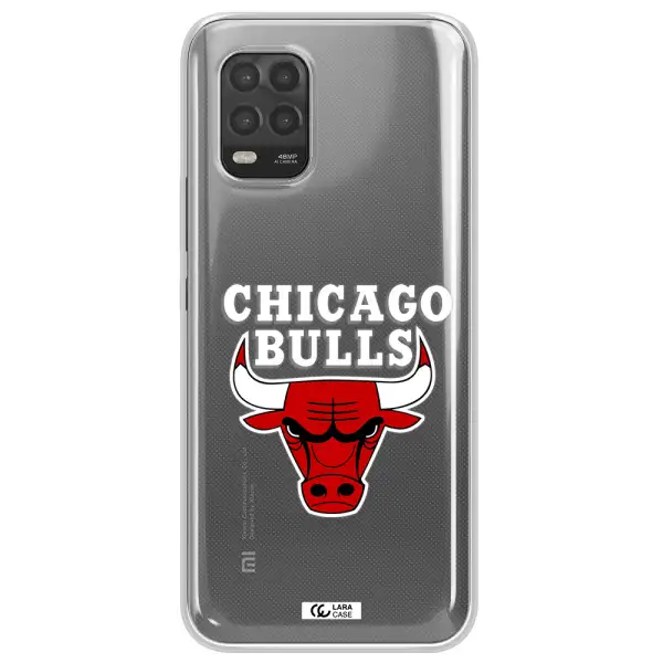 Chicago Bulls Xiaomi Mi 10 Lite Clear TPU Case