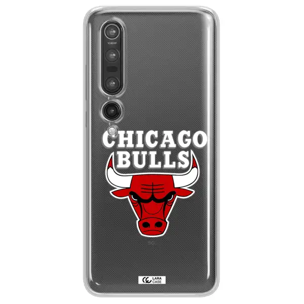 Chicago Bulls Xiaomi Mi 10 Pro Clear TPU Case