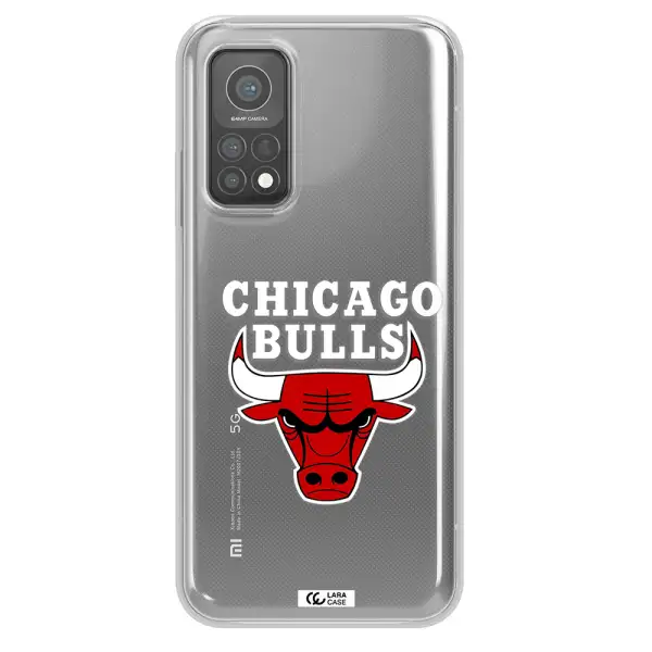Chicago Bulls Xiaomi Mi 10 T Pro Clear TPU Case