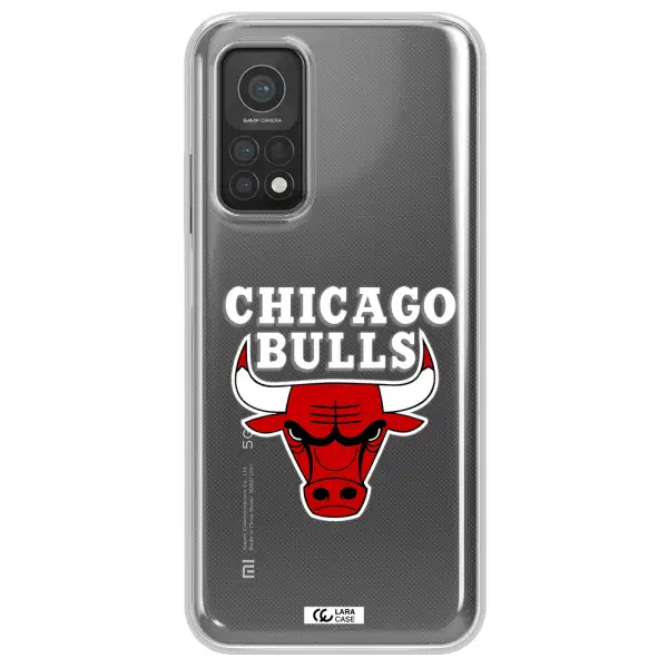 Chicago Bulls Xiaomi Mi 10T Clear TPU Case
