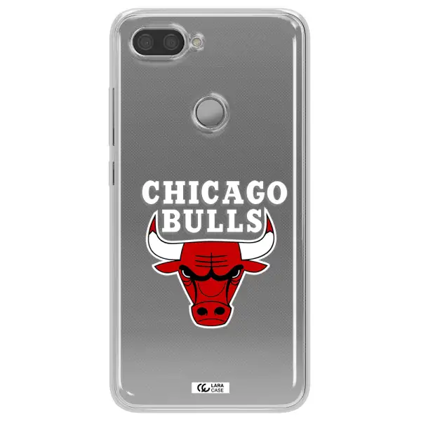 Chicago Bulls Xiaomi Mi 8 Lite Clear TPU Case
