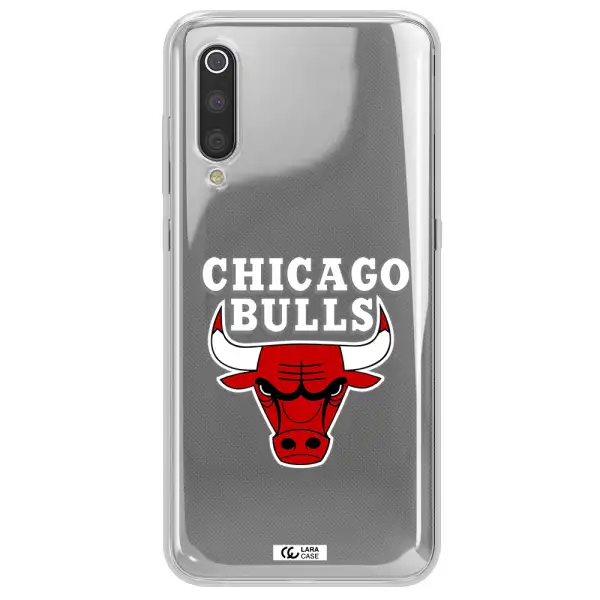 Chicago Bulls Xiaomi Mi 9 Clear TPU Case