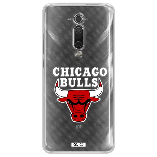 Chicago Bulls Xiaomi Mi 9T Clear TPU Case