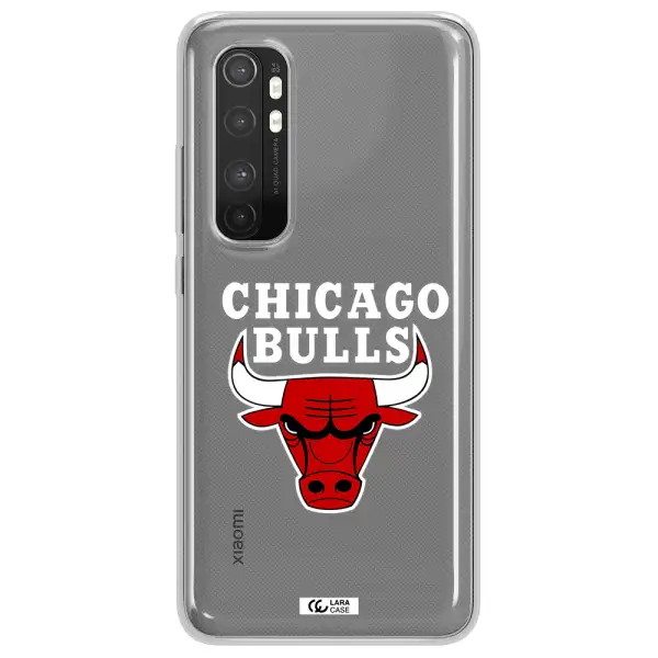 Chicago Bulls Xiaomi Mi Note 10 Lite Clear TPU Case