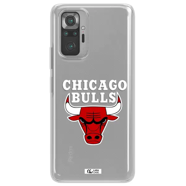 Chicago Bulls Xiaomi Note 10 Pro Clear TPU Case
