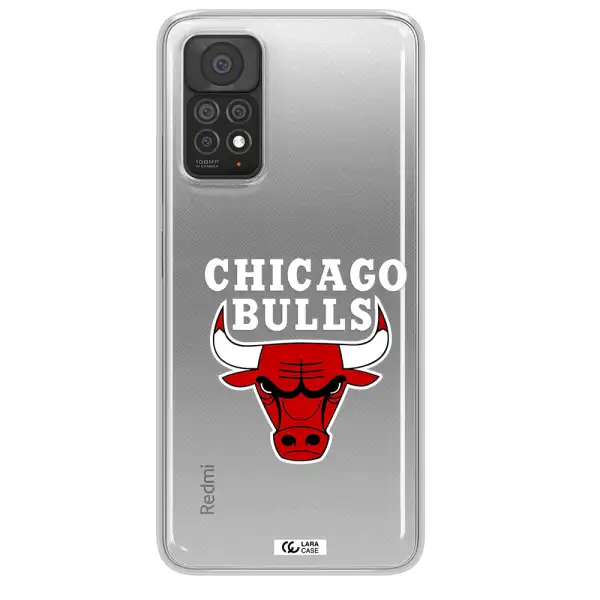 Chicago Bulls Xiaomi Note 11 Pro Clear TPU Case