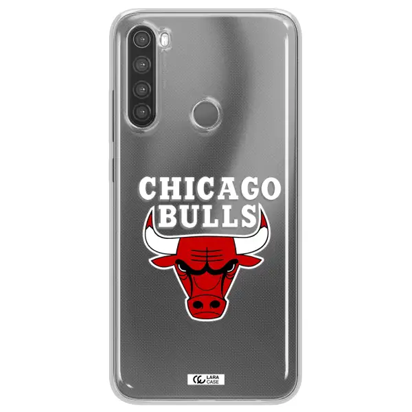Chicago Bulls Xiaomi Note 8 Clear TPU Case