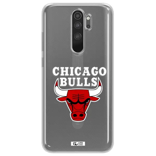 Chicago Bulls Xiaomi Note 8 Pro Clear TPU Case