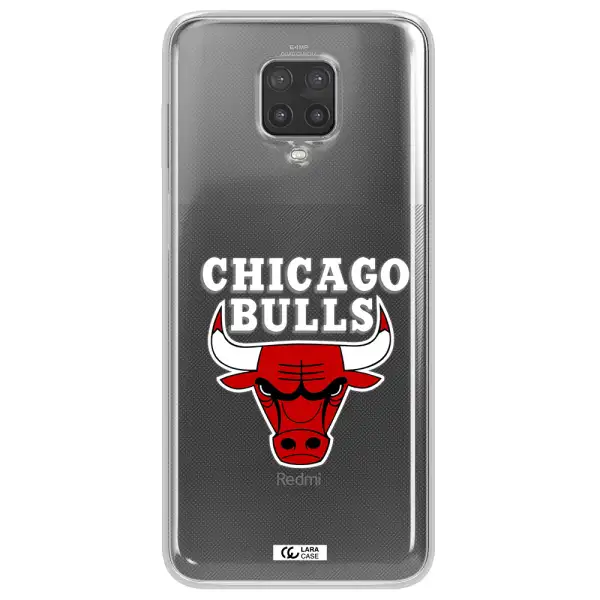 Chicago Bulls Xiaomi Note 9 Pro Clear TPU Case