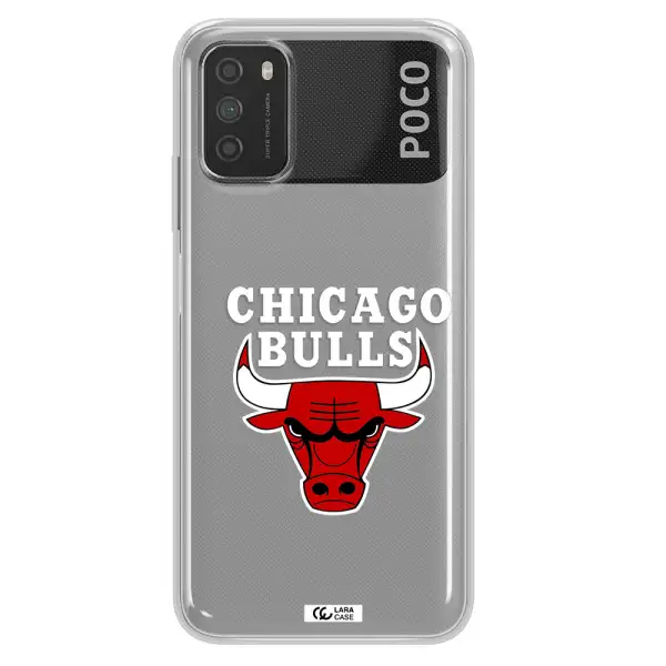 Chicago Bulls Xiaomi Poco M3 Clear TPU Case