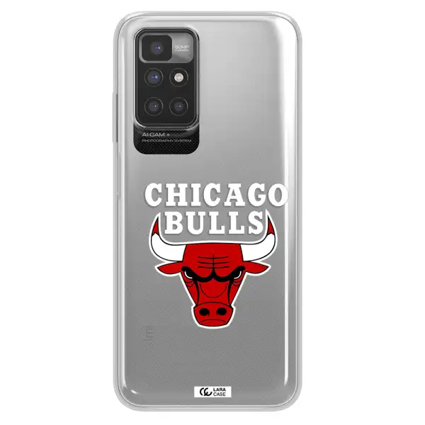Chicago Bulls Xiaomi Redmi 10 Clear TPU Case