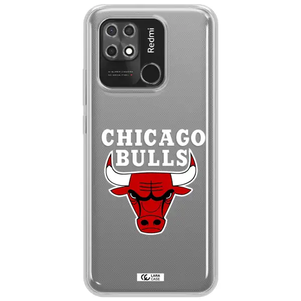 Chicago Bulls Xiaomi Redmi 10C Clear TPU Case