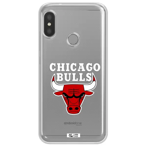 Chicago Bulls Xiaomi Redmi 6 Pro Clear TPU Case