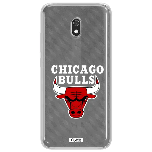 Chicago Bulls Xiaomi Redmi 8A Clear TPU Case