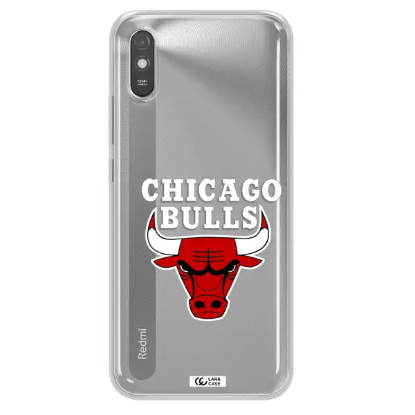 Chicago Bulls Xiaomi Redmi 9A Clear TPU Case