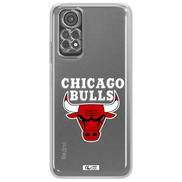 Chicago Bulls Xiaomi Redmi Note 11S Clear Tpu Case