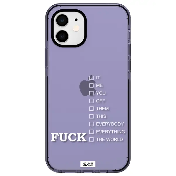 F#*K Ways Apple iPhone 11 impact Lilac Case