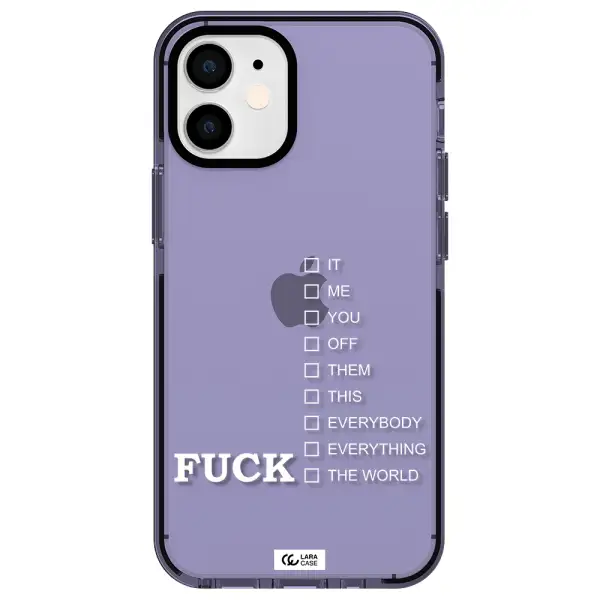 F#*K Ways Apple iPhone 12 mini impact Lilac Case