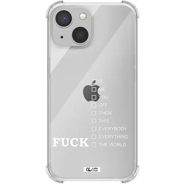F#*K Ways Apple iPhone 13 mini Clear PC Case