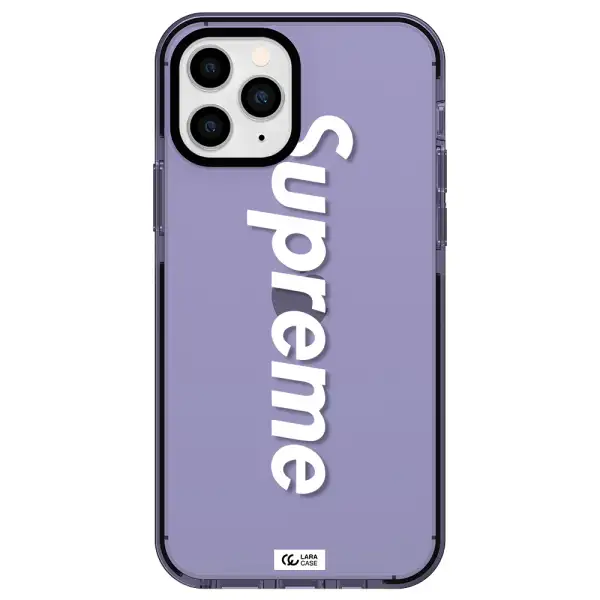 Supreme Vertical Apple iPhone 11 pro max impact Lilac Case