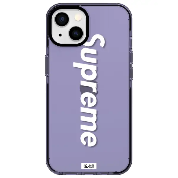 Supreme Vertical Apple iPhone 13 impact Lilac Case