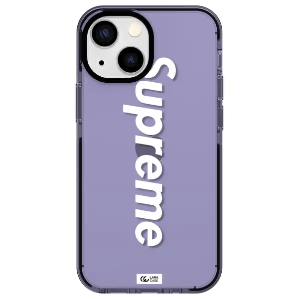 Supreme Vertical Apple iPhone 15 Plus impact Lilac Case