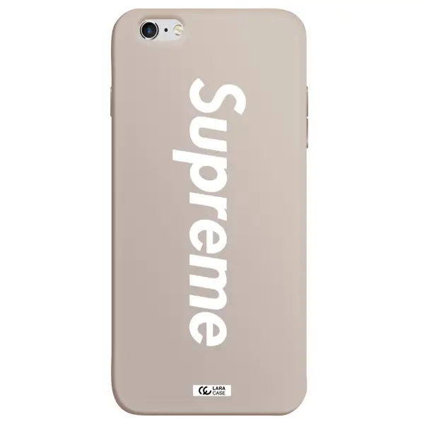Supreme Vertical Apple iPhone 6 s plus Silicone Stone Case