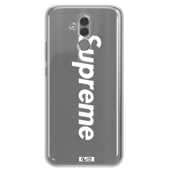 Supreme Vertical Huawei Mate 20 Lite Clear TPU Case