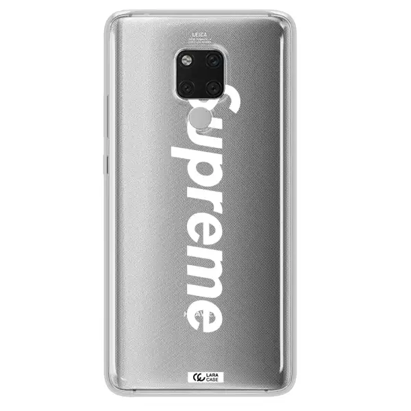 Supreme Vertical Huawei Mate 20X Clear TPU Case