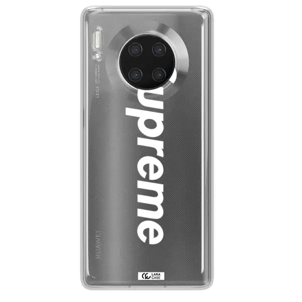 Supreme Vertical Huawei Mate 30 Pro Clear TPU Case
