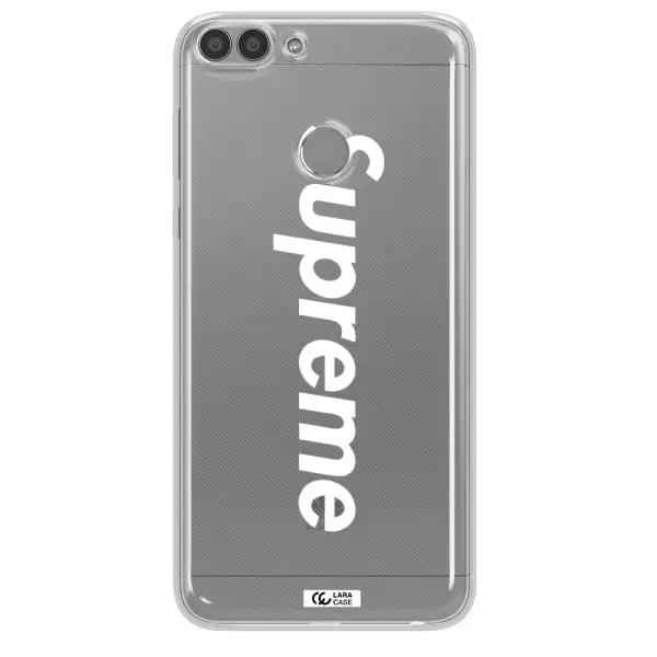 Supreme Vertical Huawei P Smart 2017 Clear TPU Case