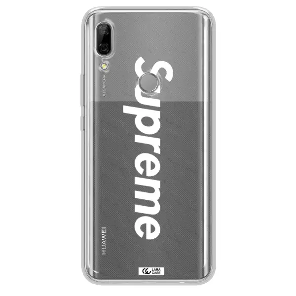 Supreme Vertical Huawei P Smart Z Clear TPU Case