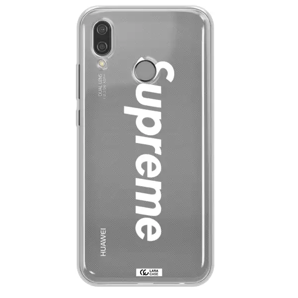 Supreme Vertical Huawei P20 Lite Clear TPU Case