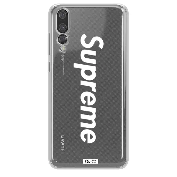 Supreme Vertical Huawei P20 Pro Clear TPU Case