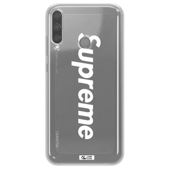 Supreme Vertical Huawei P40 Lite E Clear TPU Case