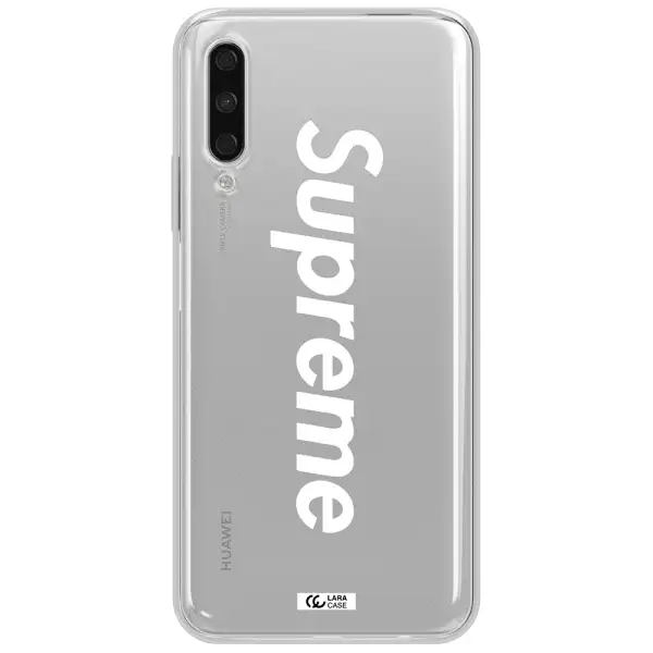Supreme Vertical Huawei Y9S Clear Tpu Case