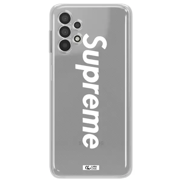 Supreme Vertical Samsung A32 4G Clear Tpu Case