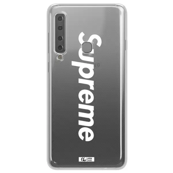 Supreme Vertical Samsung A9 2018 Clear TPU Case