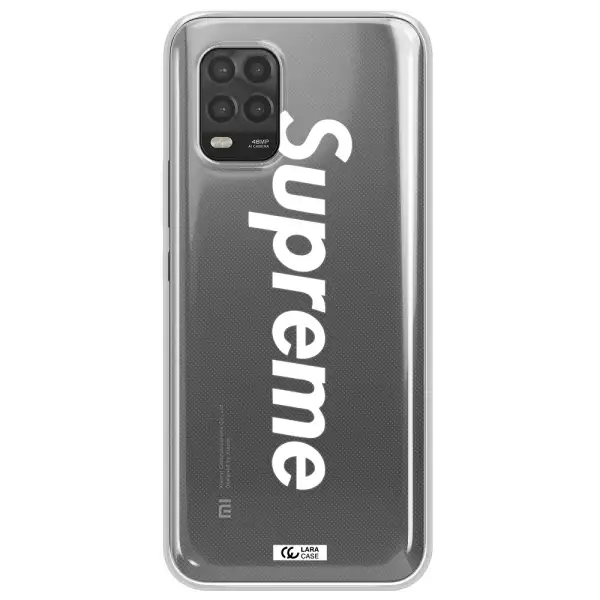 Supreme Vertical Xiaomi Mi 10 Lite Clear TPU Case