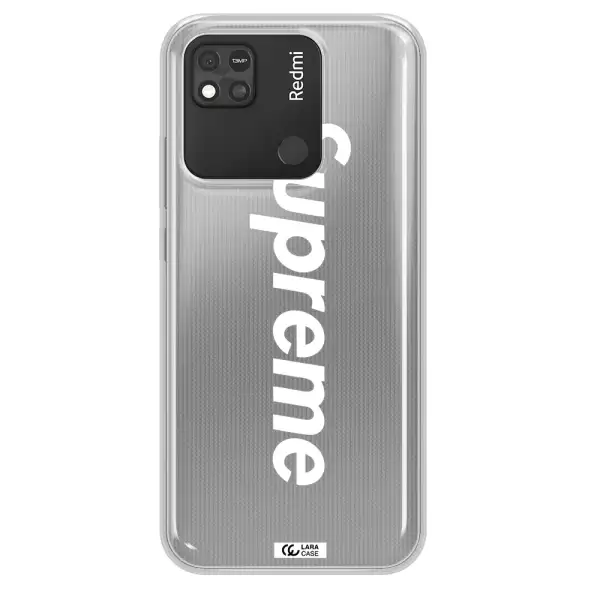 Supreme Vertical Xiaomi Redmi 10A Clear TPU Case